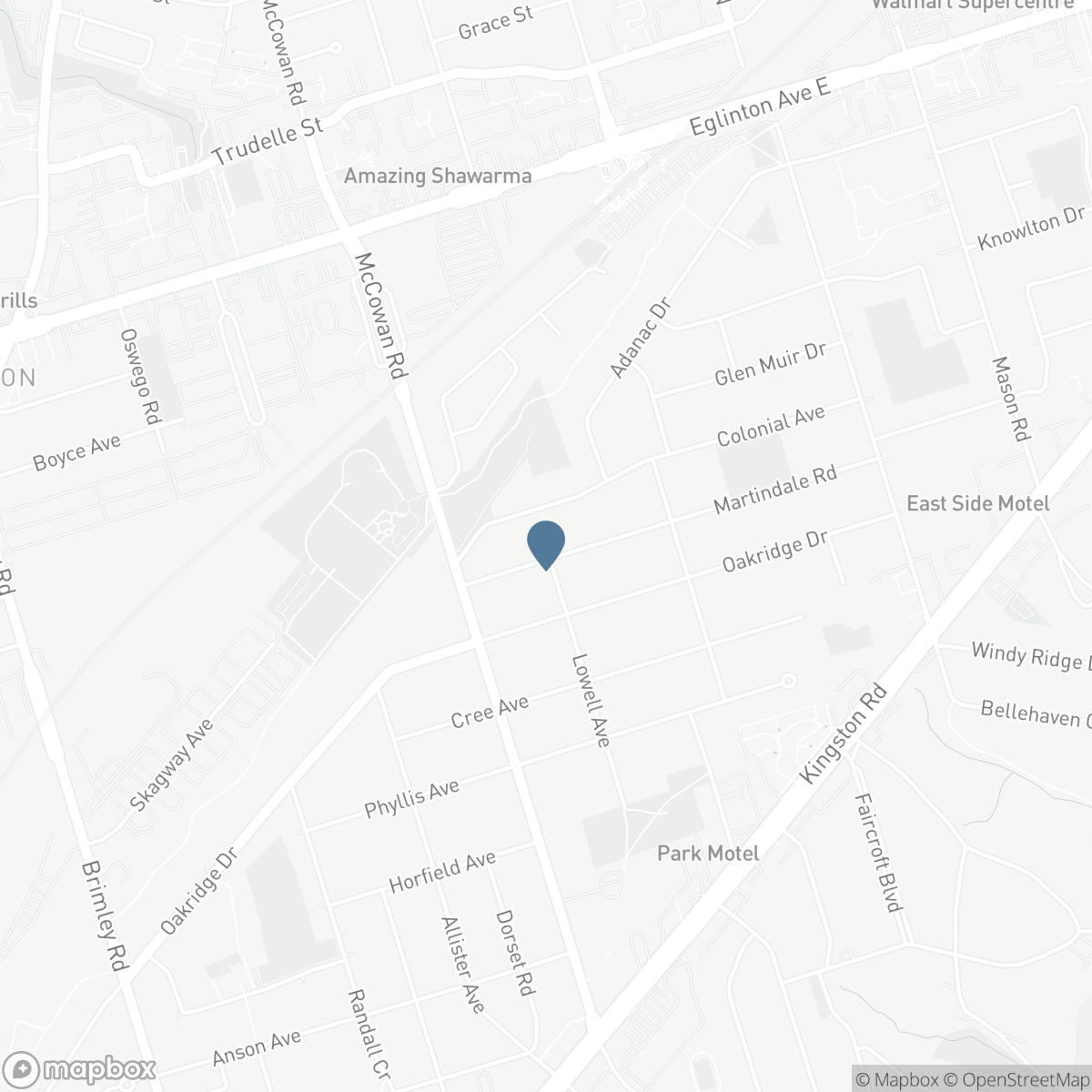 20 MARTINDALE ROAD, Toronto, Ontario M1M 2B7